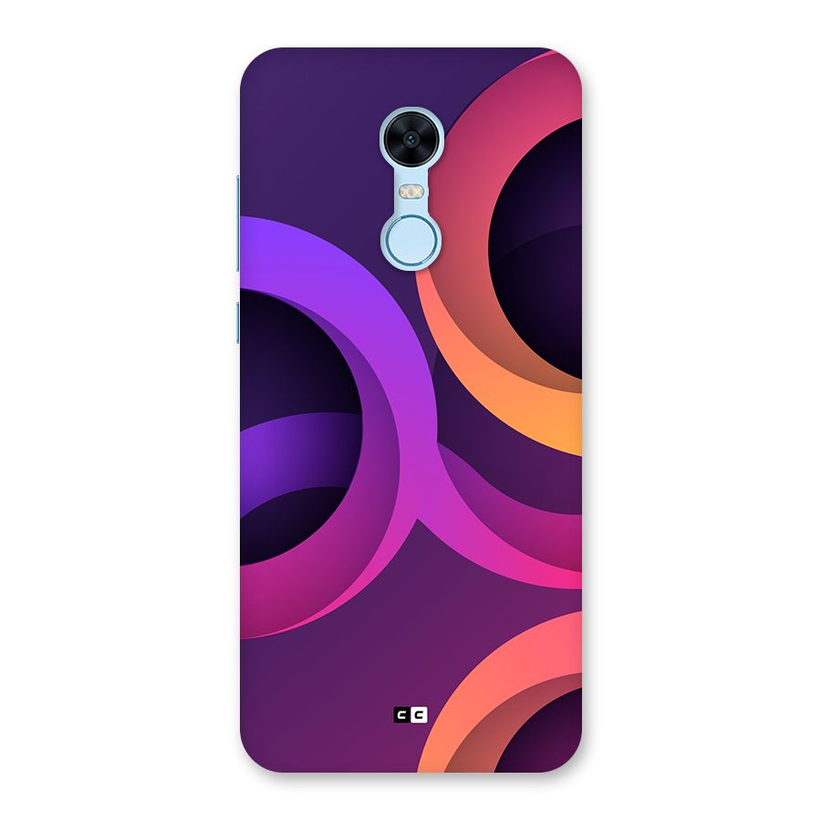 Gradient Rings Back Case for Redmi Note 5