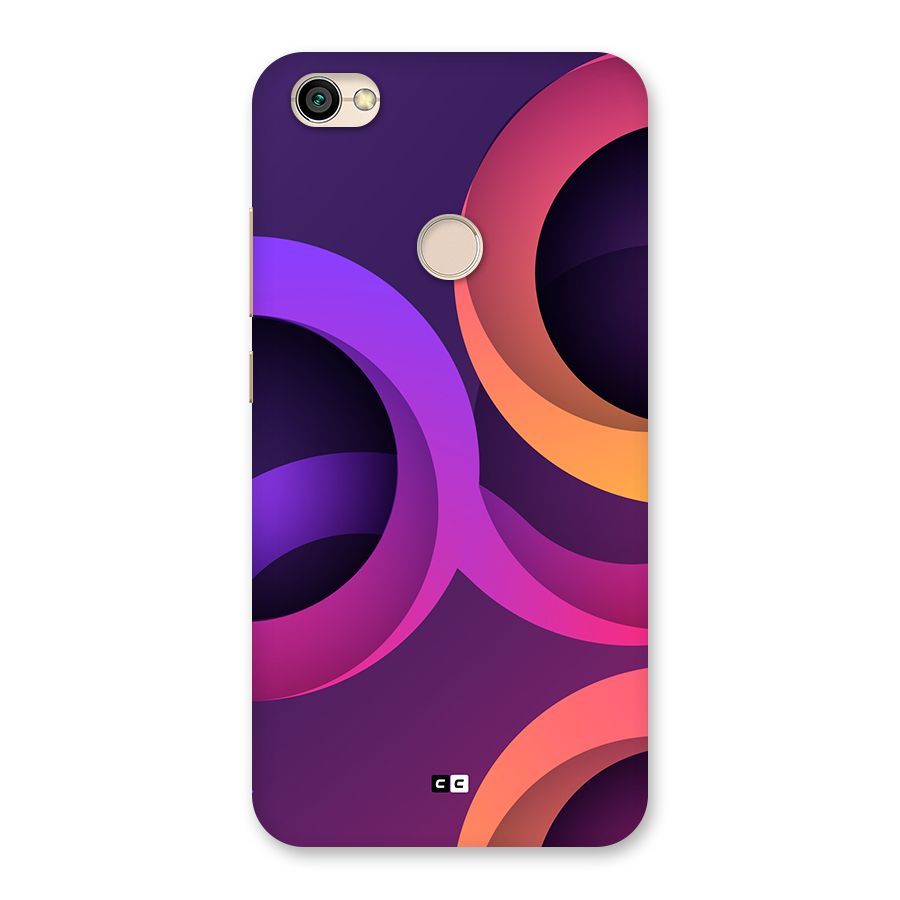 Gradient Rings Back Case for Redmi Y1 2017