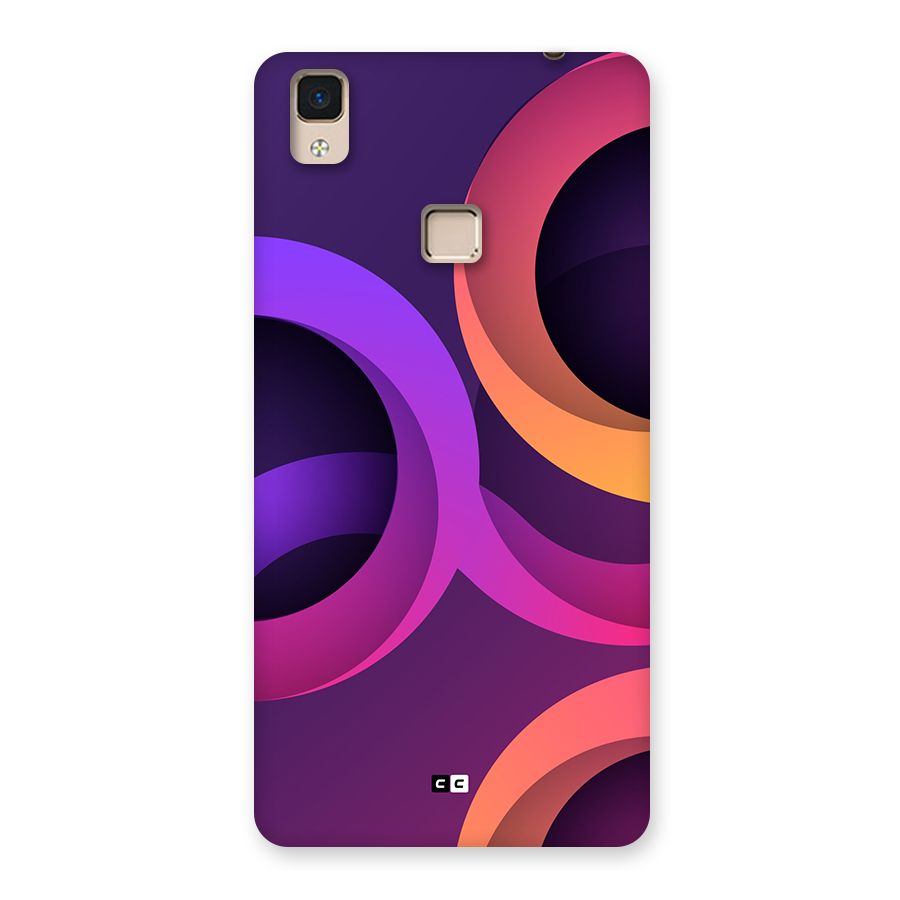 Gradient Rings Back Case for V3 Max