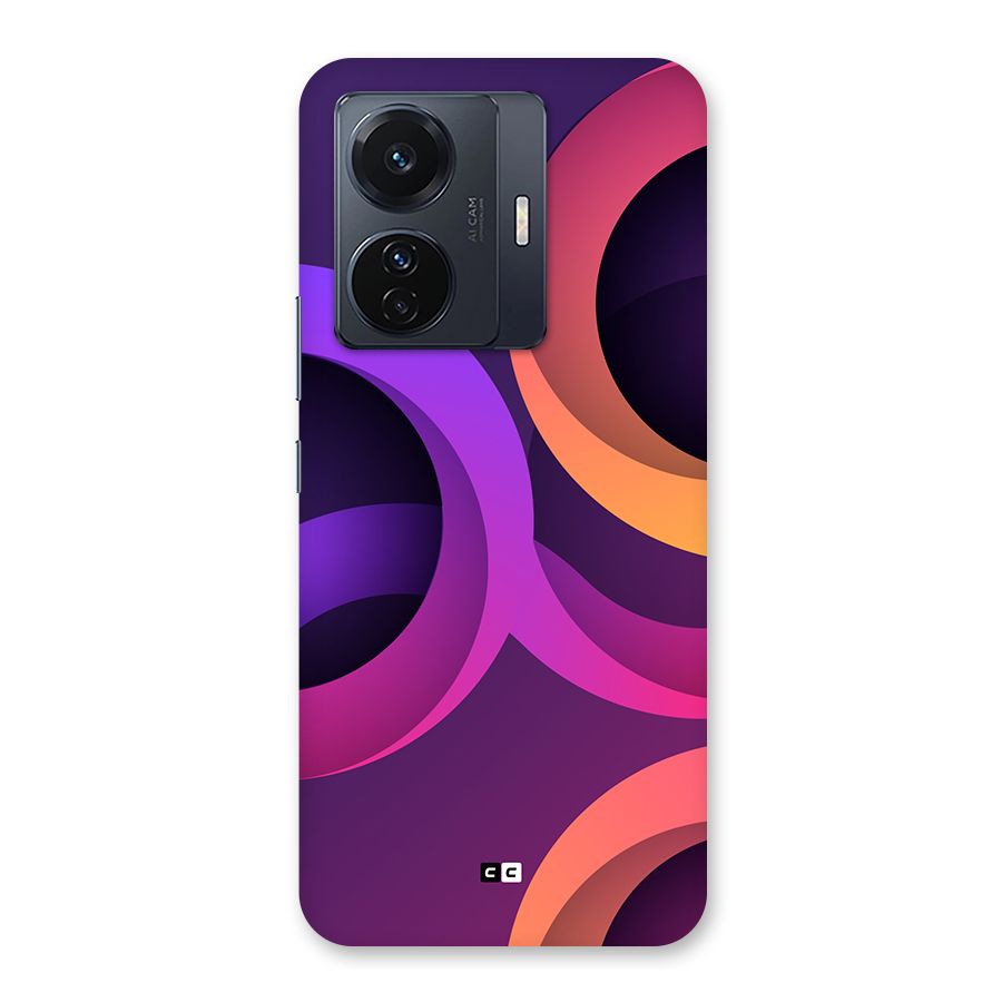Gradient Rings Back Case for Vivo T1 Pro