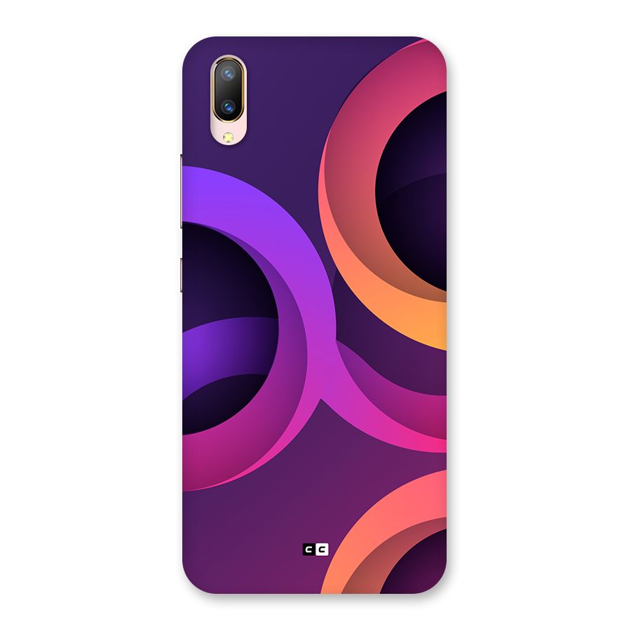 Gradient Rings Back Case for Vivo V11 Pro