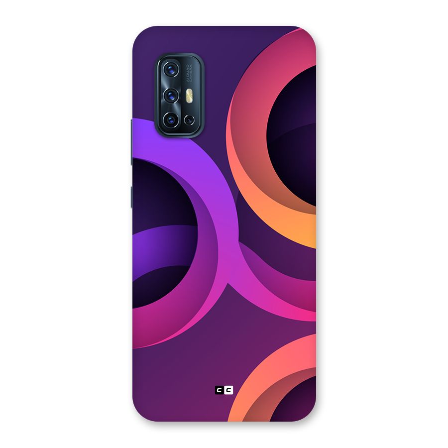 Gradient Rings Back Case for Vivo V17