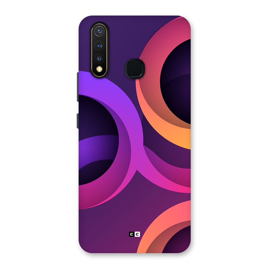 Gradient Rings Back Case for Vivo Y19