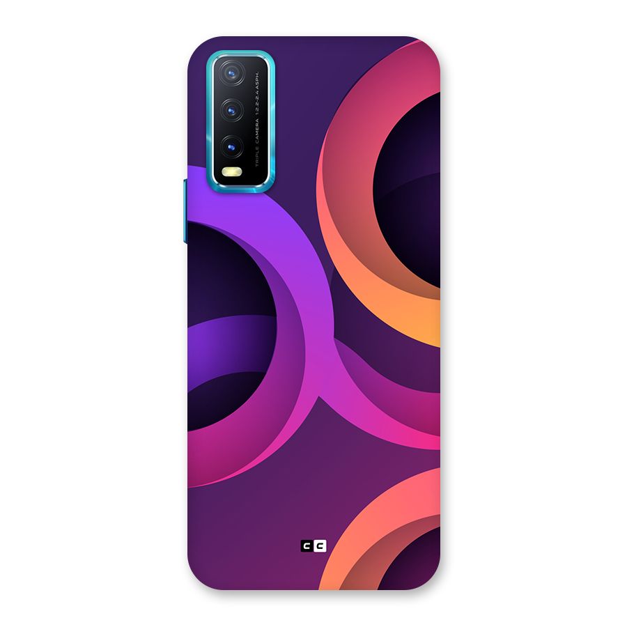 Gradient Rings Back Case for Vivo Y20s