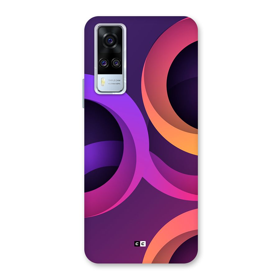 Gradient Rings Back Case for Vivo Y31