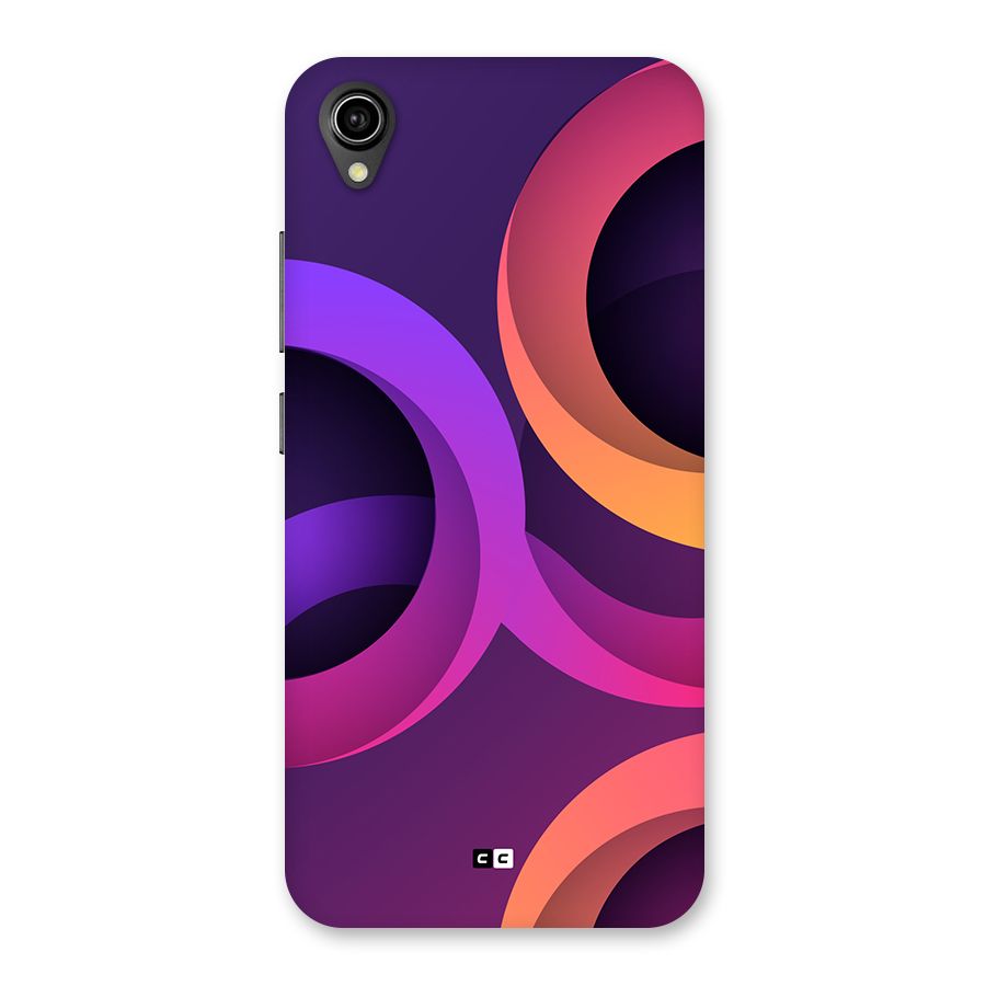 Gradient Rings Back Case for Vivo Y90
