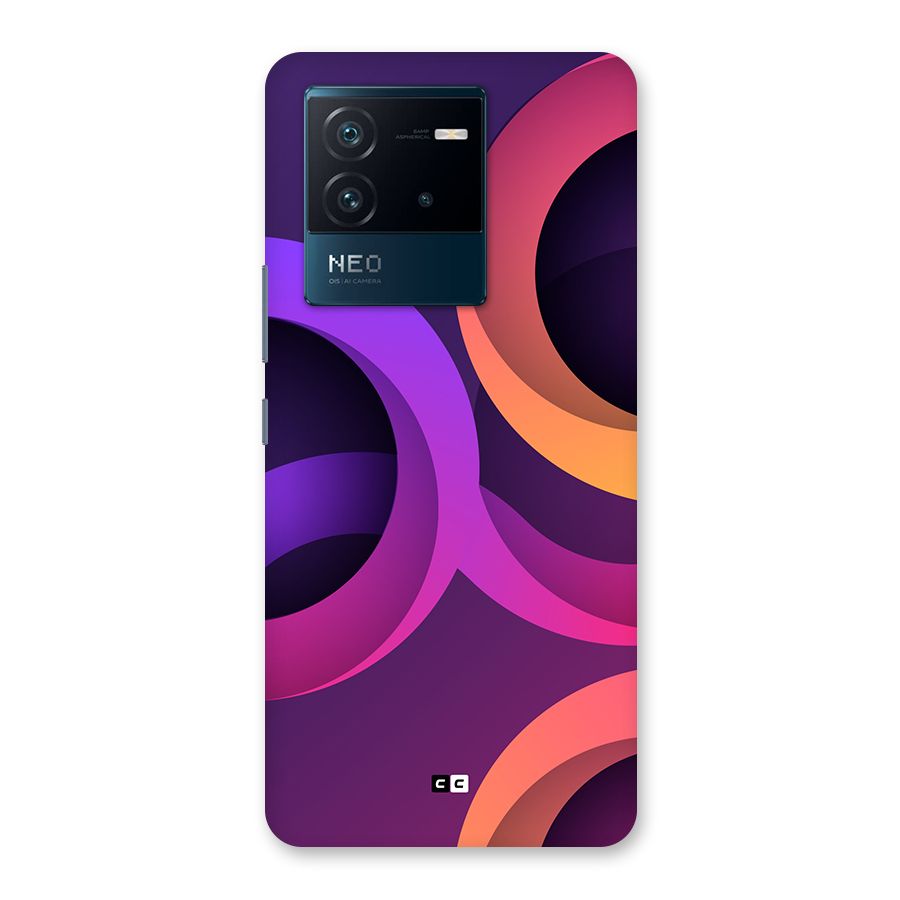 Gradient Rings Back Case for Vivo iQOO Neo 6 5G