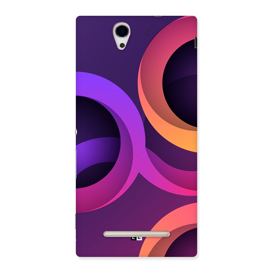 Gradient Rings Back Case for Xperia C3