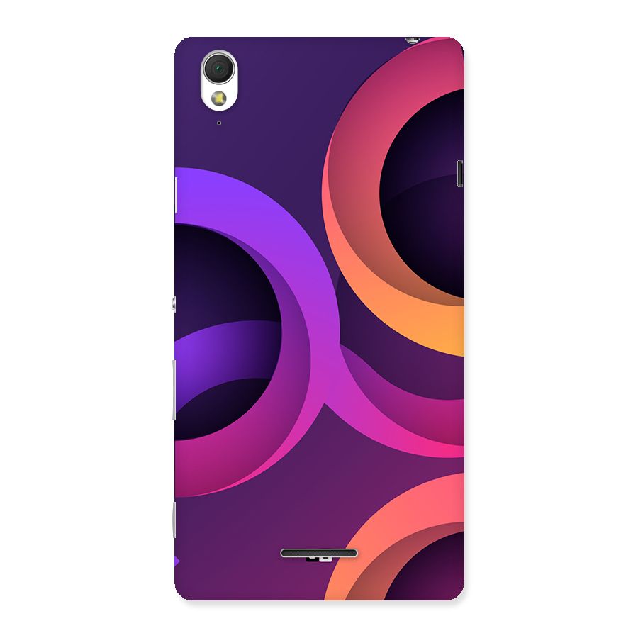 Gradient Rings Back Case for Xperia T3