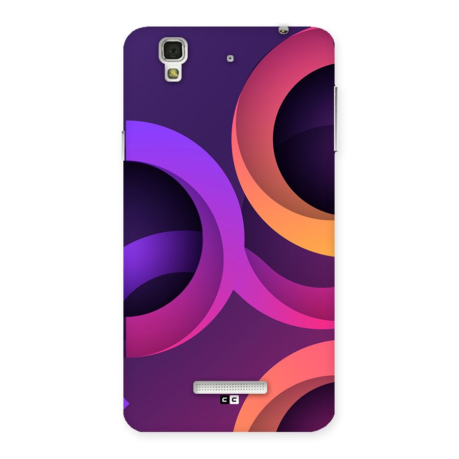 Gradient Rings Back Case for Yureka