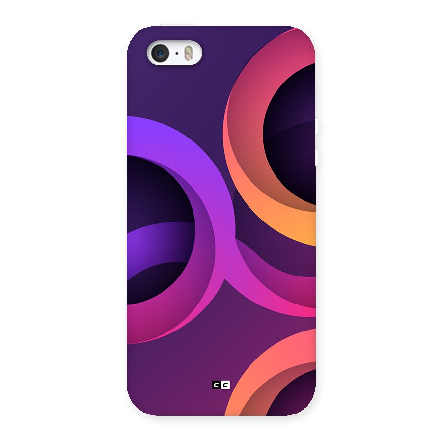Gradient Rings Back Case for iPhone SE 2016