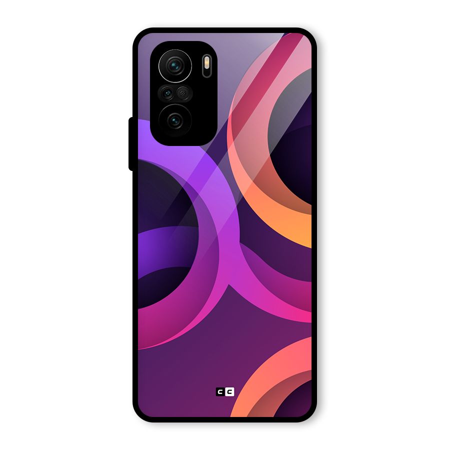 Gradient Rings Glass Back Case for Mi 11X Pro