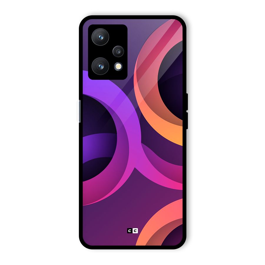 Gradient Rings Glass Back Case for Realme 9 Pro 5G