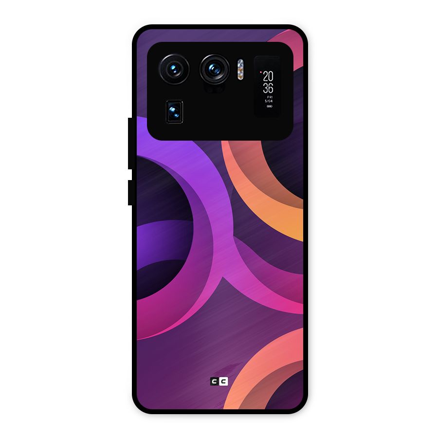 Gradient Rings Metal Back Case for Mi 11 Ultra