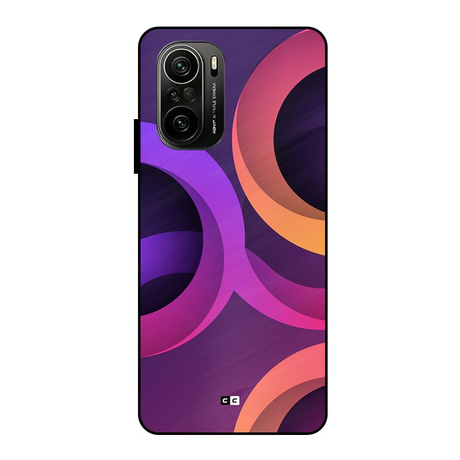 Gradient Rings Metal Back Case for Mi 11x