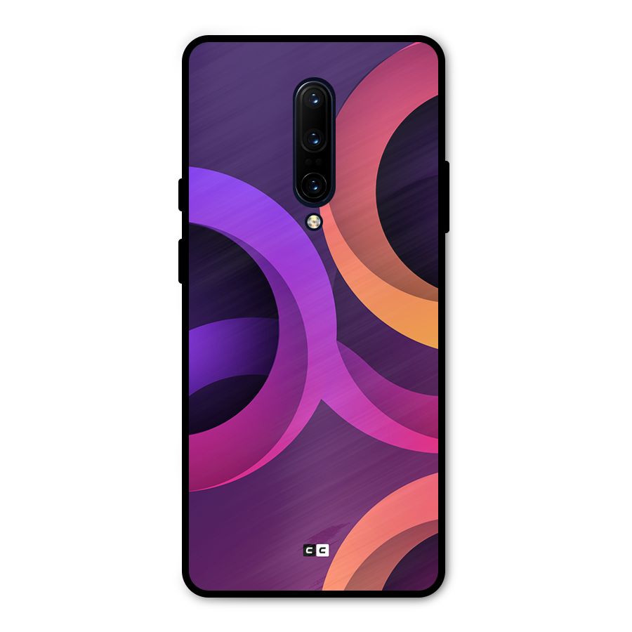 Gradient Rings Metal Back Case for OnePlus 7 Pro