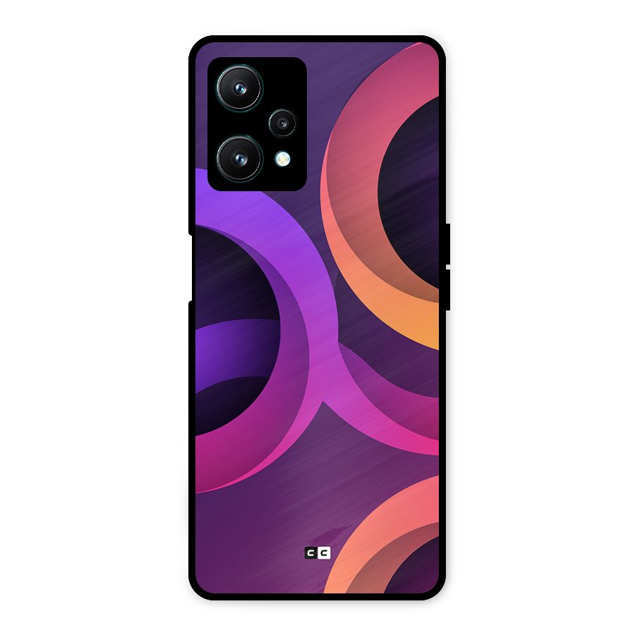 Gradient Rings Metal Back Case for Realme 9 Pro 5G