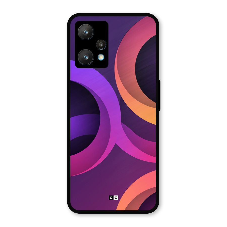 Gradient Rings Metal Back Case for Realme 9 Pro Plus 5G