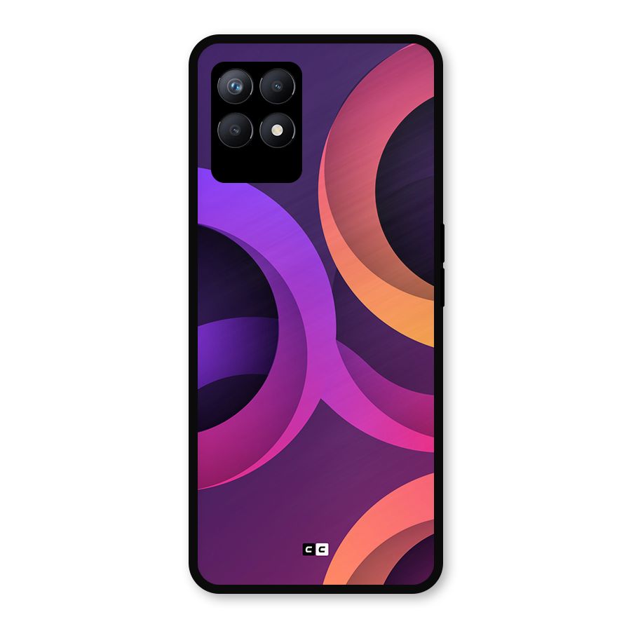 Gradient Rings Metal Back Case for Realme Narzo 50