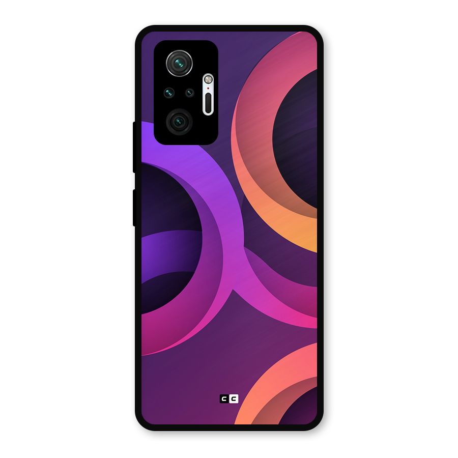 Gradient Rings Metal Back Case for Redmi Note 10 Pro