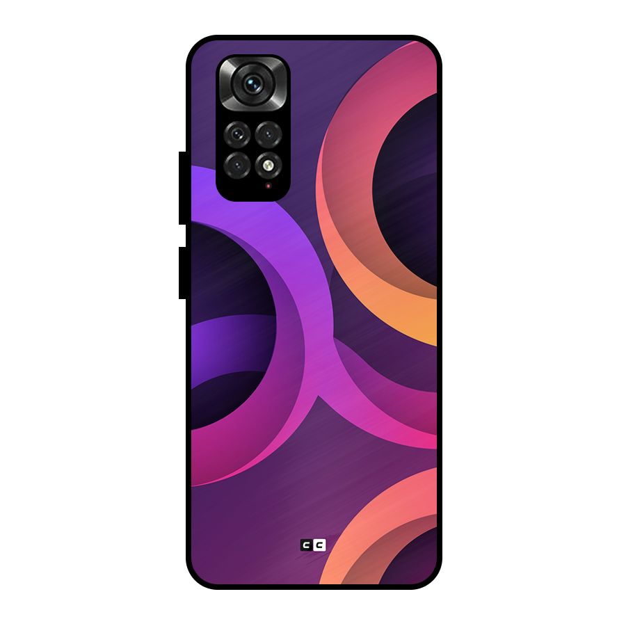 Gradient Rings Metal Back Case for Redmi Note 11 Pro