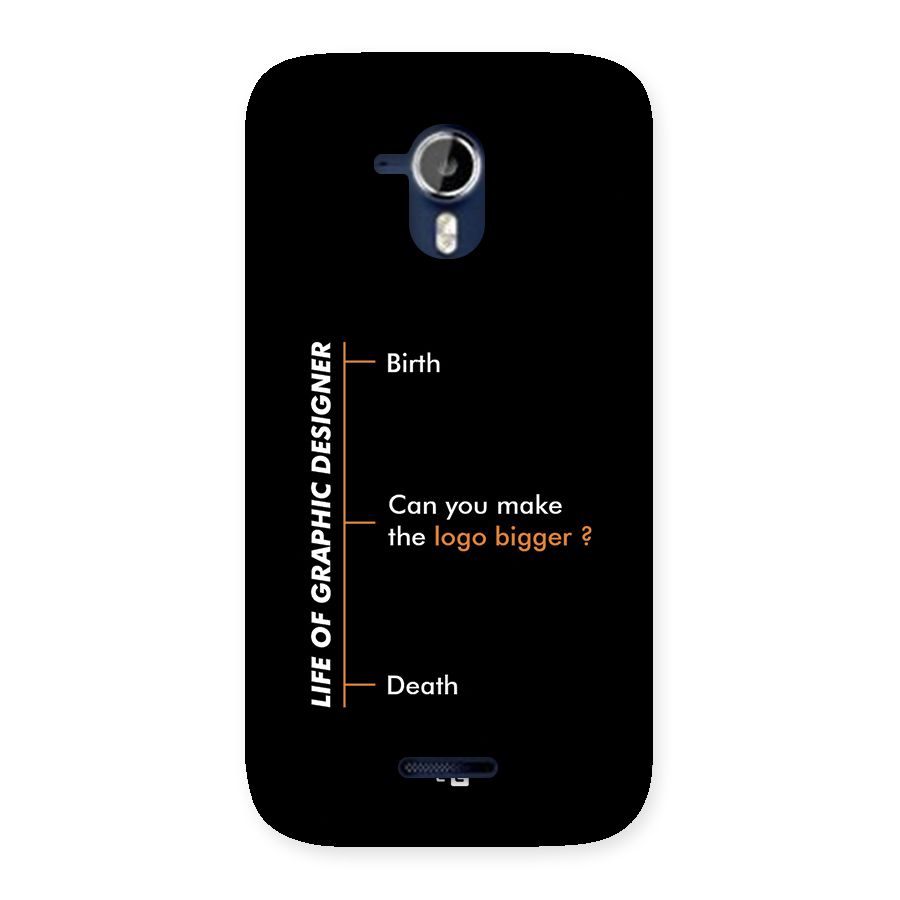Graphic Designer Life Back Case for Canvas Magnus A117