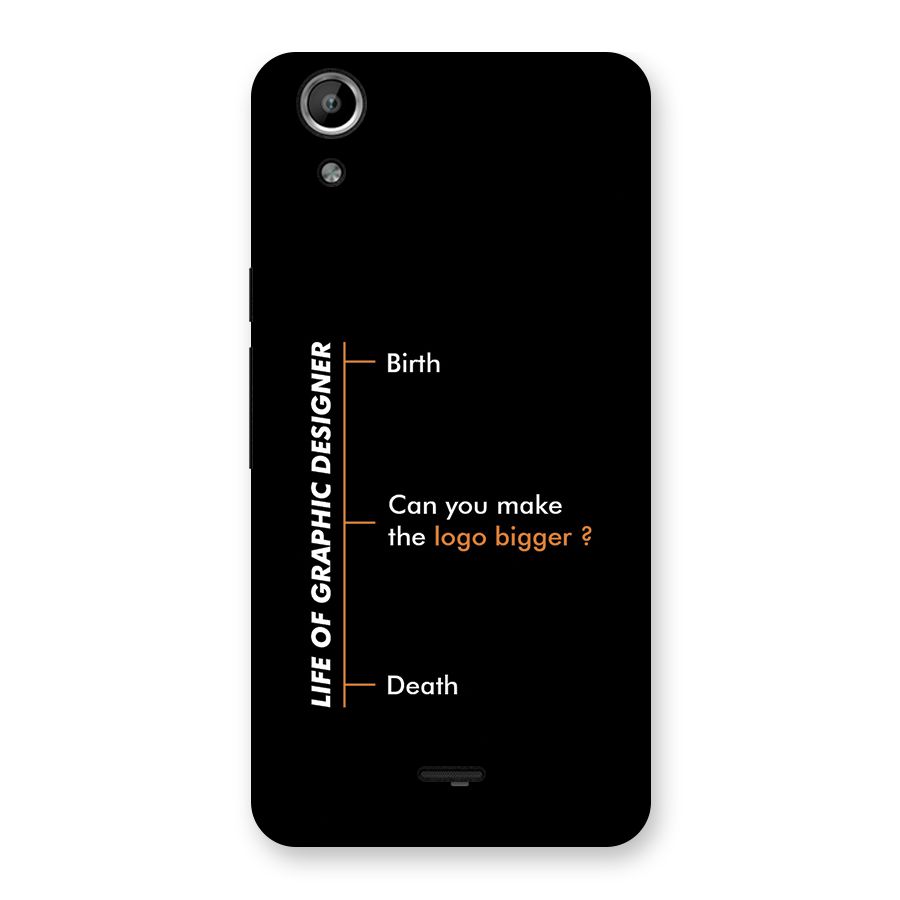 Graphic Designer Life Back Case for Canvas Selfie Lens Q345
