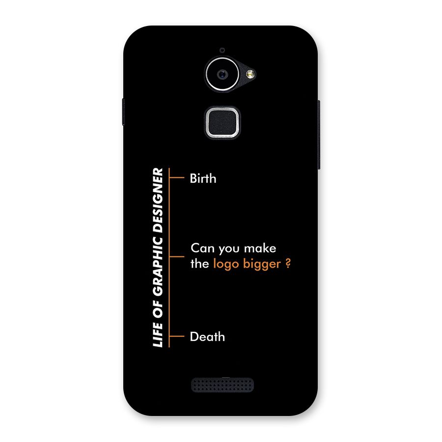 Graphic Designer Life Back Case for Coolpad Note 3 Lite