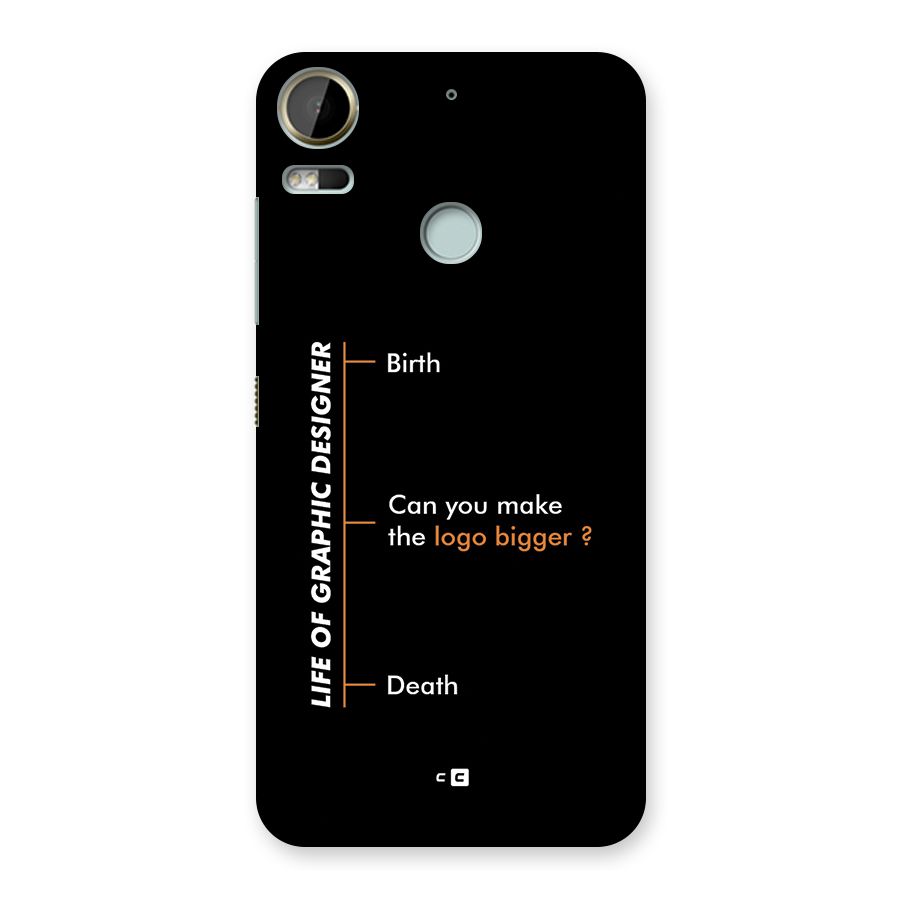 Graphic Designer Life Back Case for Desire 10 Pro