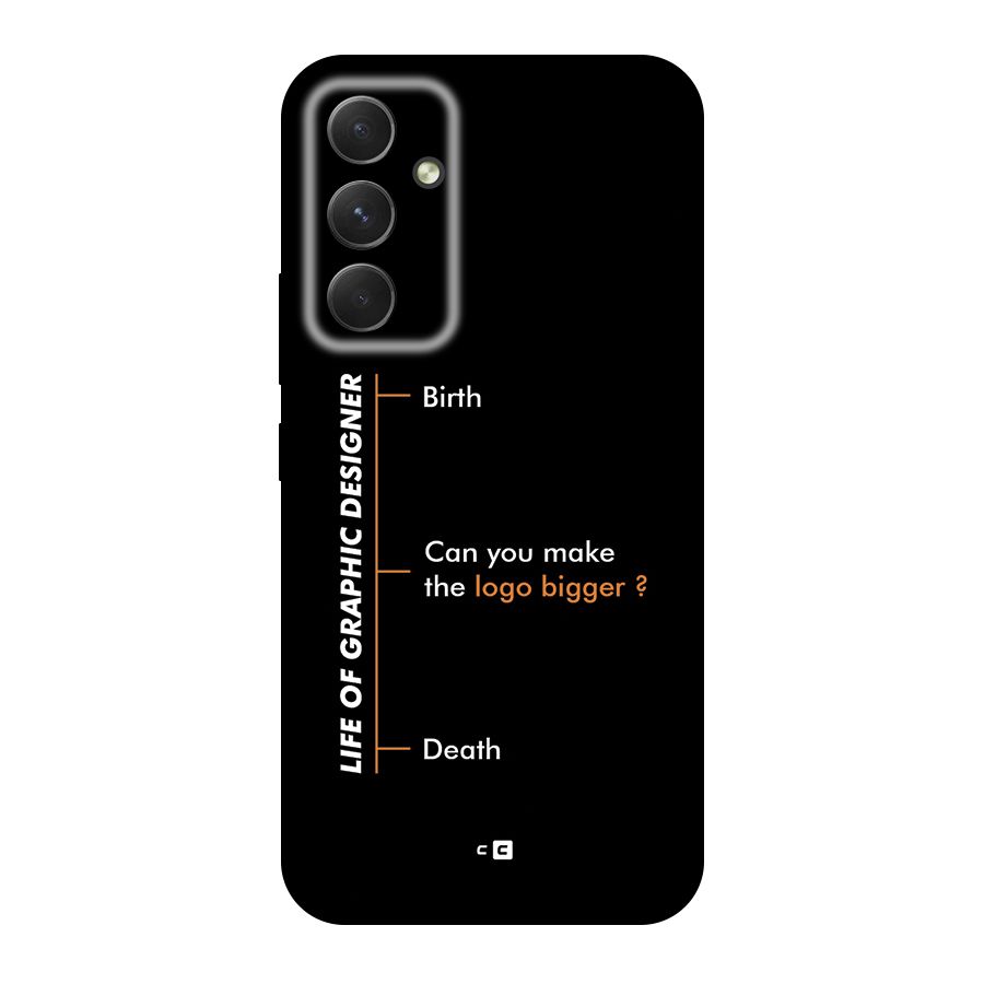 Graphic Designer Life Back Case for Galaxy A54