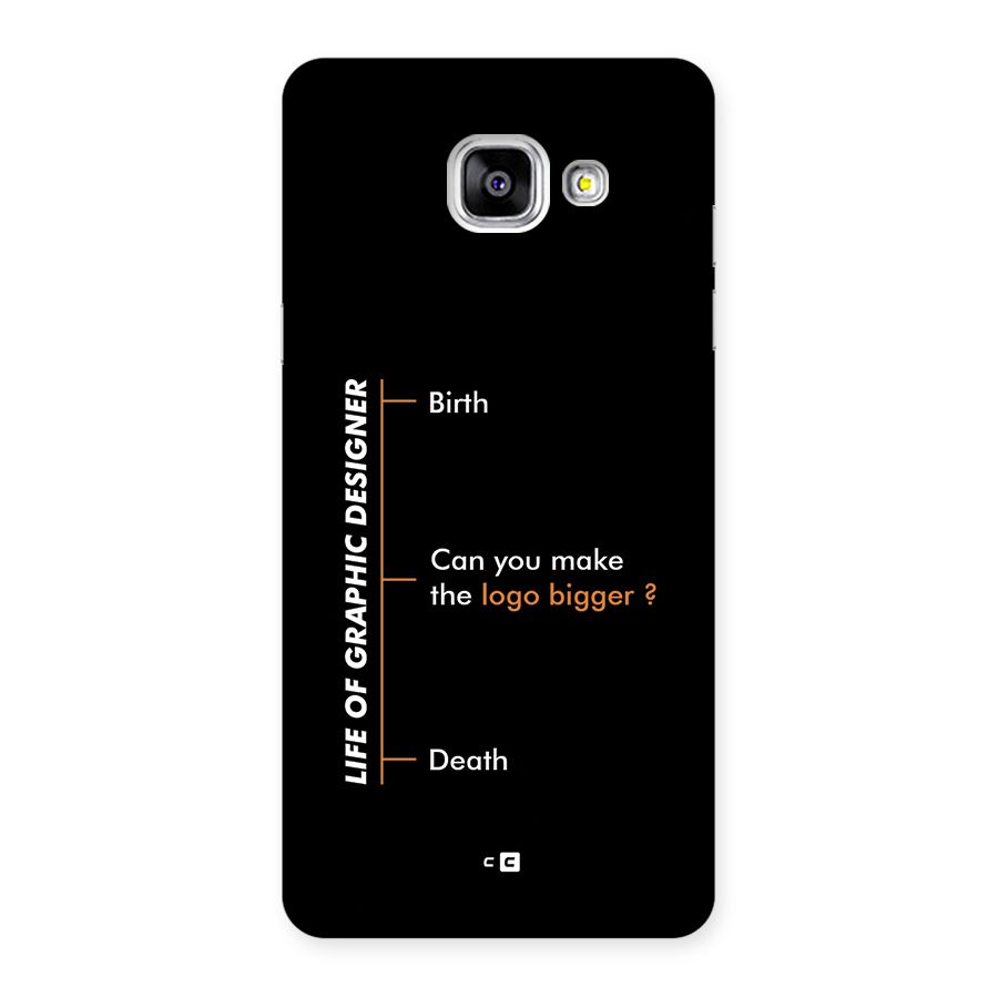 Graphic Designer Life Back Case for Galaxy A5 (2016)
