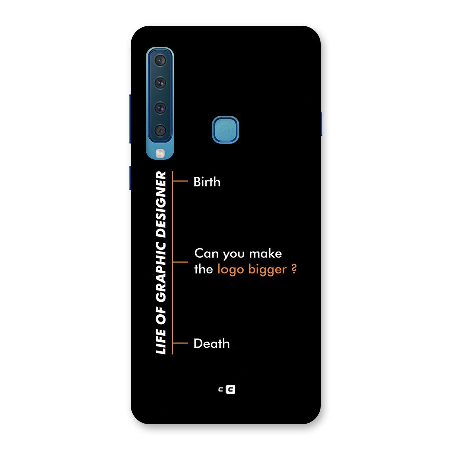 Graphic Designer Life Back Case for Galaxy A9 (2018)