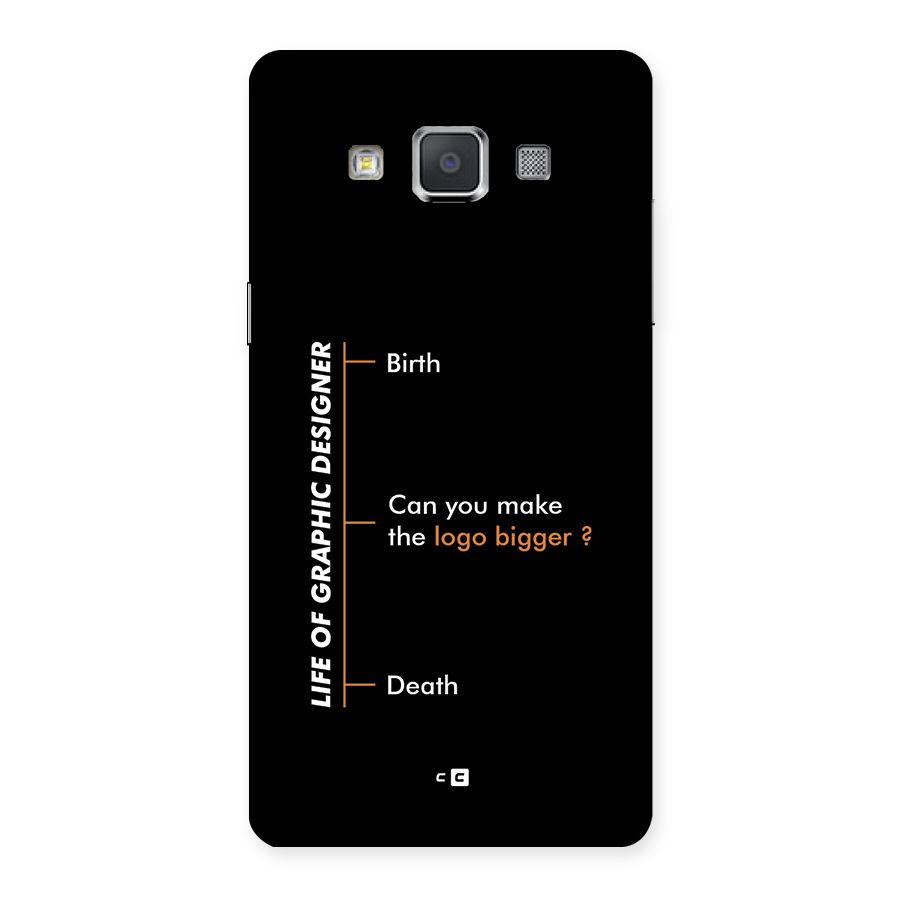Graphic Designer Life Back Case for Galaxy Grand 3