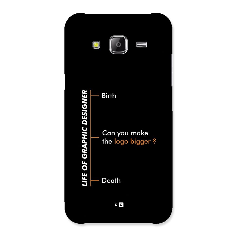 Graphic Designer Life Back Case for Galaxy J2 Prime