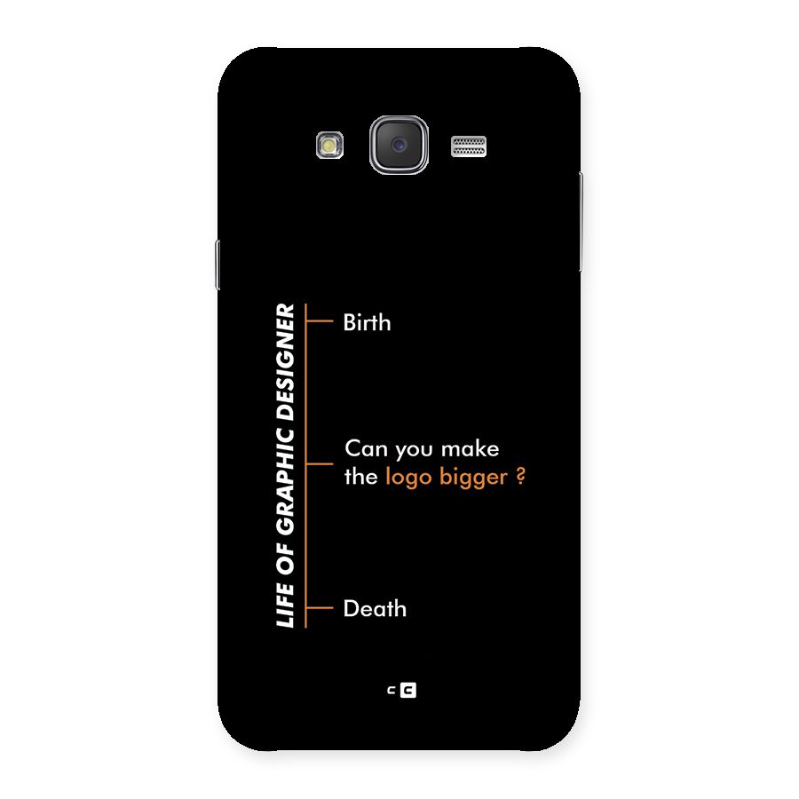 Graphic Designer Life Back Case for Galaxy J7