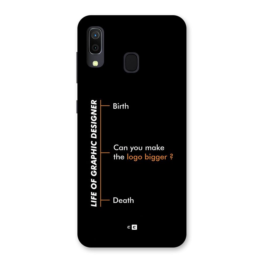 Graphic Designer Life Back Case for Galaxy M10s