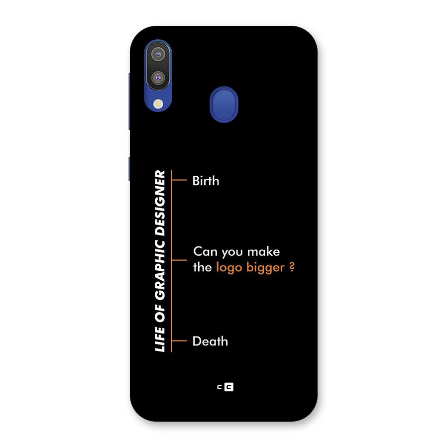 Graphic Designer Life Back Case for Galaxy M20