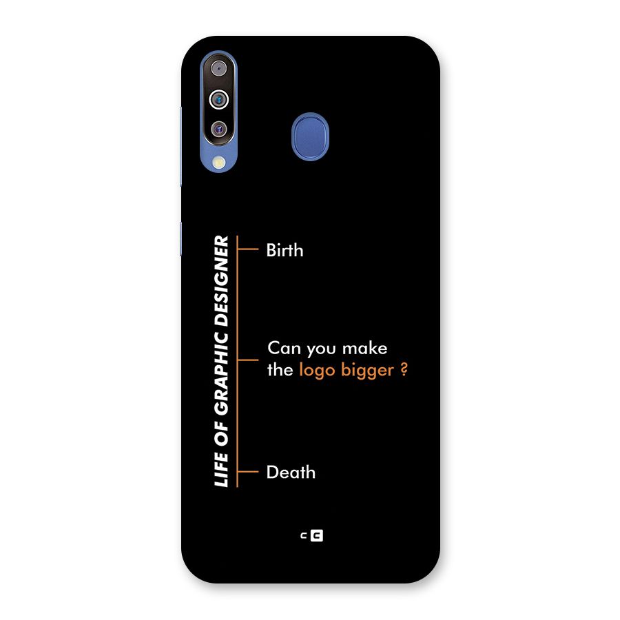Graphic Designer Life Back Case for Galaxy M30