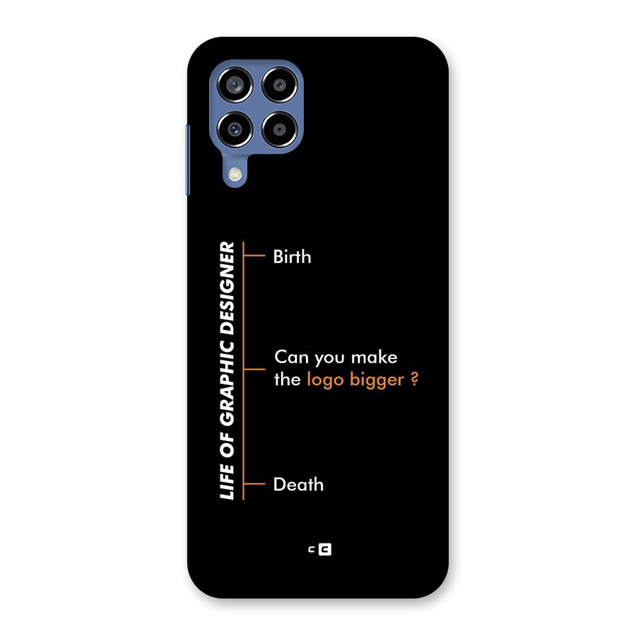 Graphic Designer Life Back Case for Galaxy M53 5G