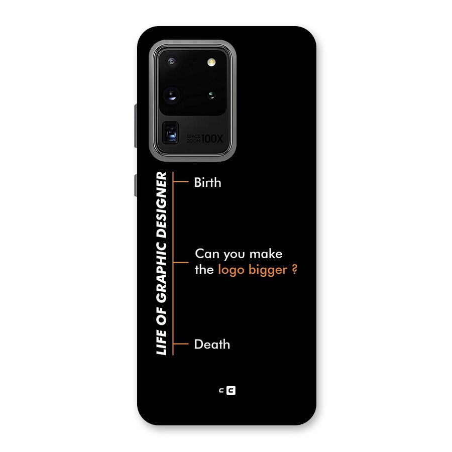 Graphic Designer Life Back Case for Galaxy S20 Ultra