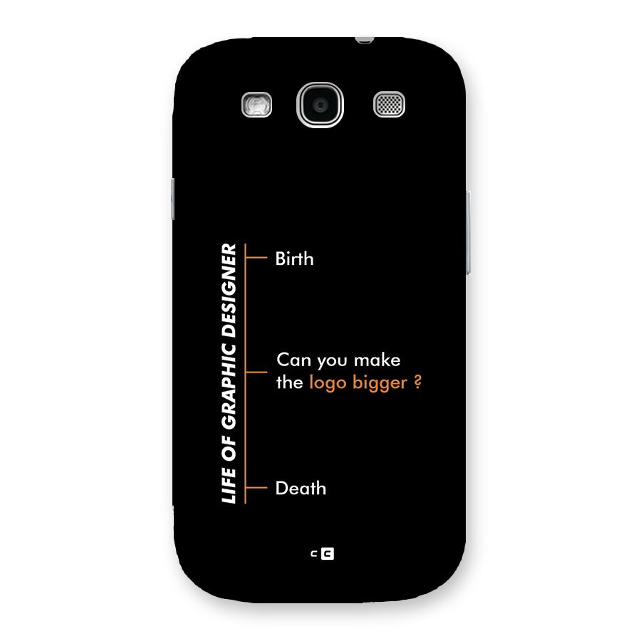 Graphic Designer Life Back Case for Galaxy S3 Neo