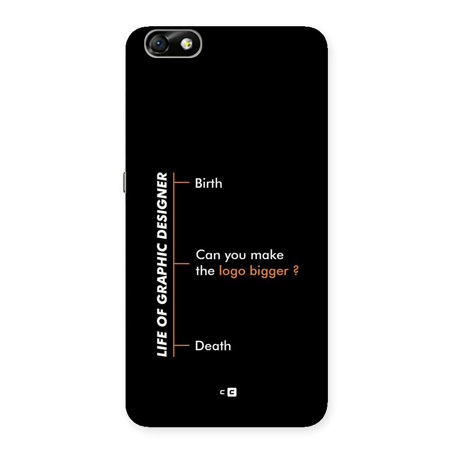 Graphic Designer Life Back Case for Honor 4X