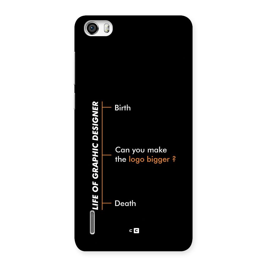 Graphic Designer Life Back Case for Honor 6