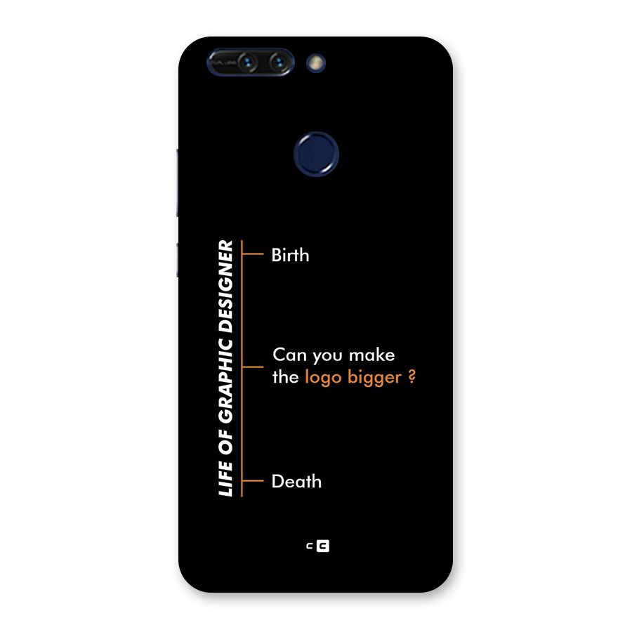 Graphic Designer Life Back Case for Honor 8 Pro