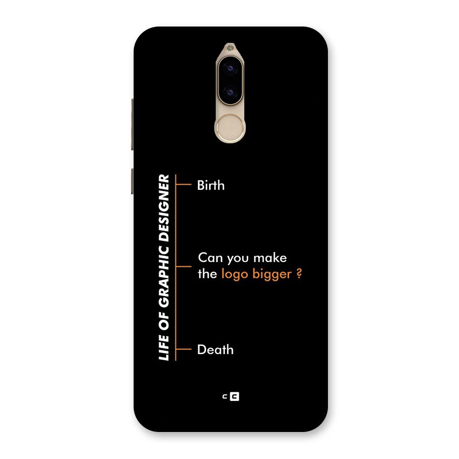 Graphic Designer Life Back Case for Honor 9i
