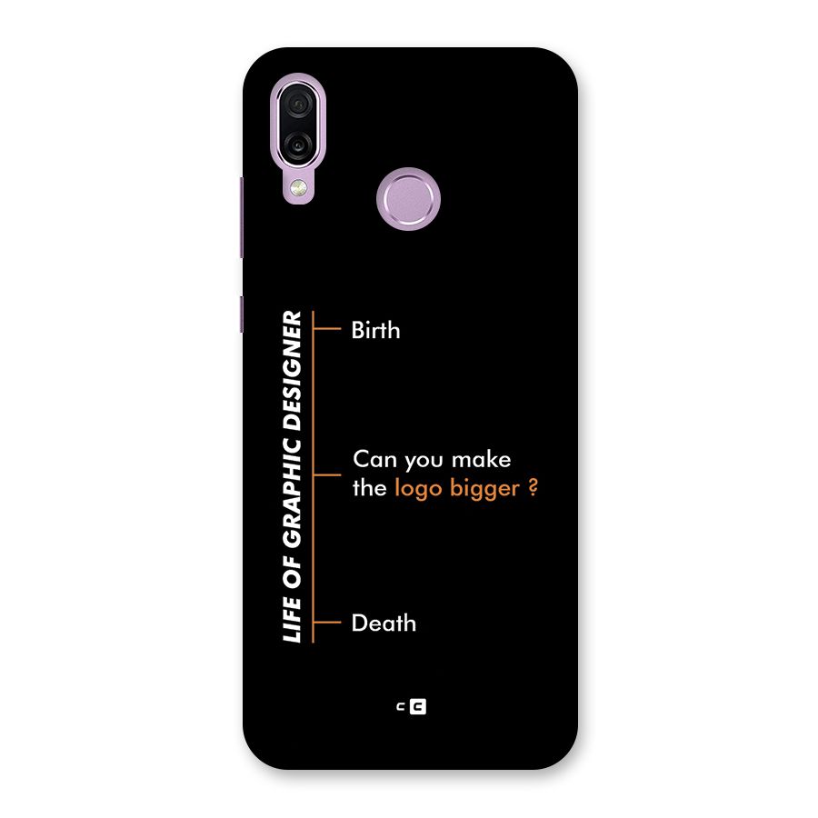 Graphic Designer Life Back Case for Honor Play