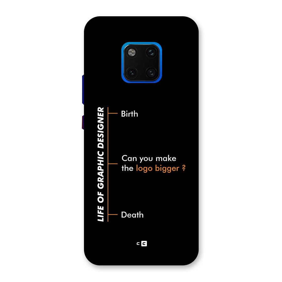 Graphic Designer Life Back Case for Huawei Mate 20 Pro