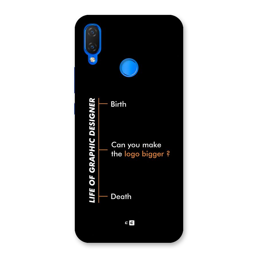 Graphic Designer Life Back Case for Huawei P Smart Plus