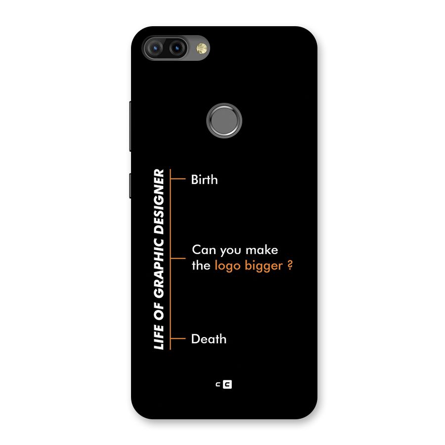 Graphic Designer Life Back Case for Infinix Hot 6 Pro