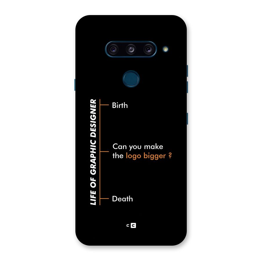 Graphic Designer Life Back Case for LG  V40 ThinQ